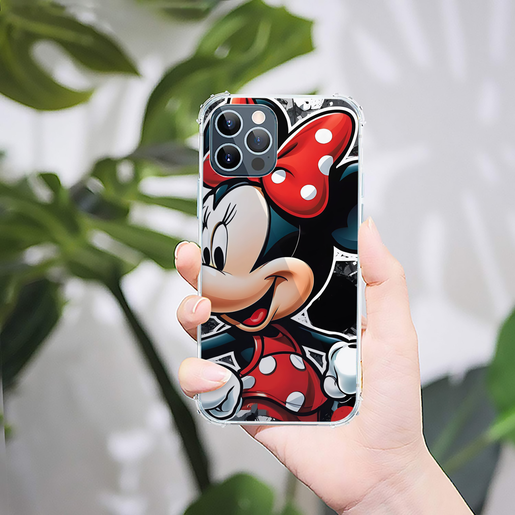 ミッキーマウス Mickey Mouse 【iPhone 12シリーズ対応】透明スマホケース（クリアソフトケース）